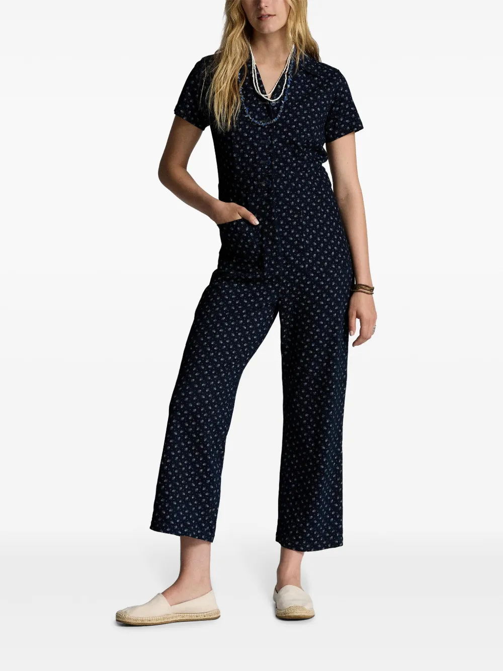 Rrl Staci Jumpsuit In Blue