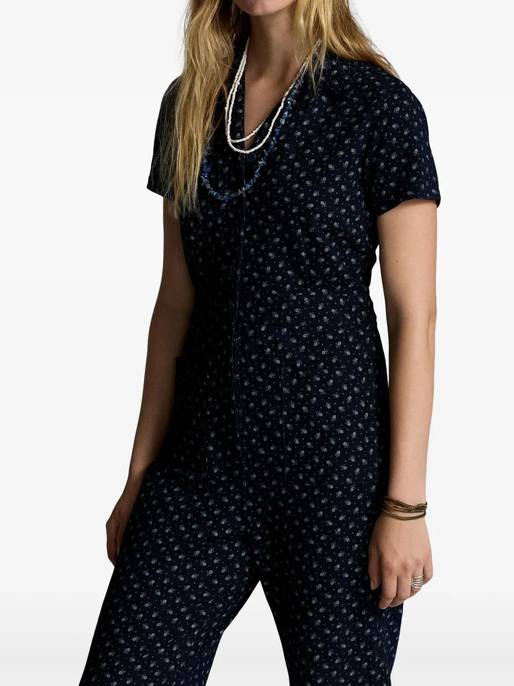 Rrl Staci Jumpsuit In Blue