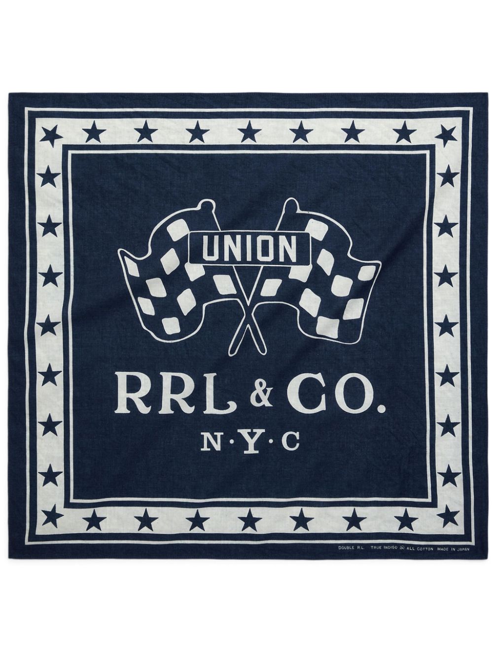 logo-print scarf