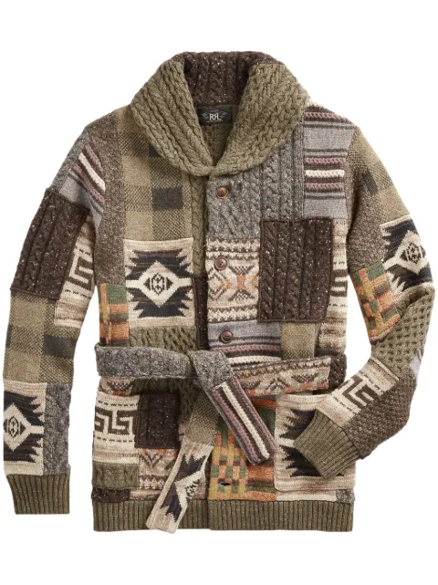 Ralph Lauren RRL patchwork cardigan
