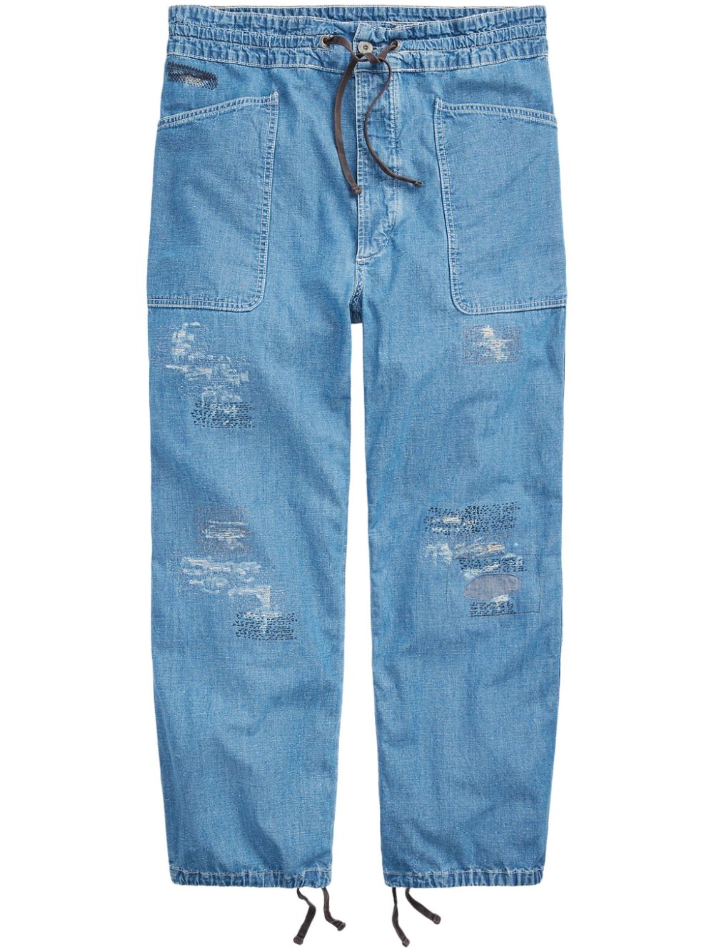 chambray trousers