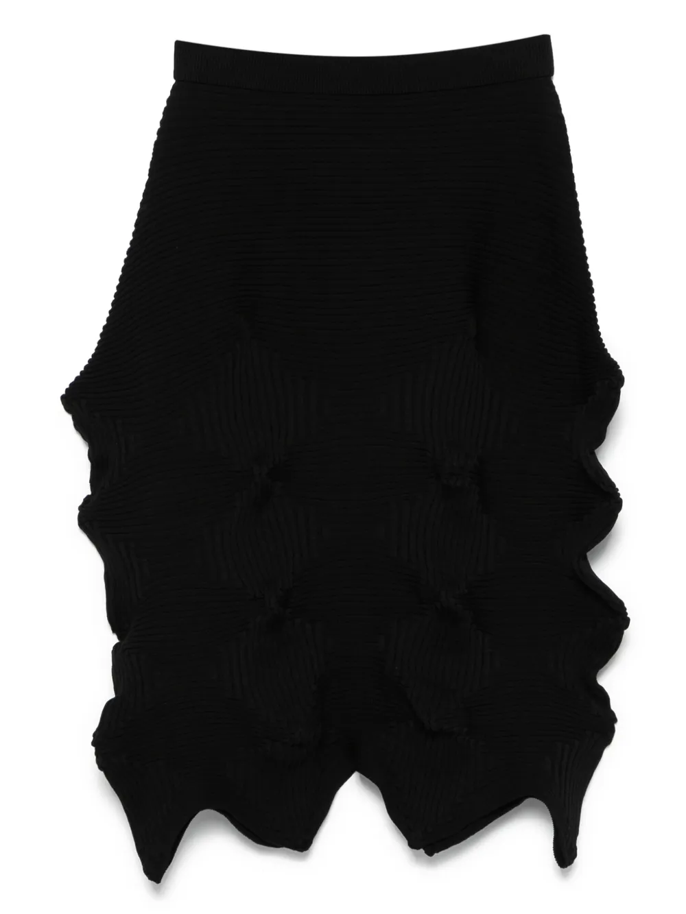 Issey Miyake falda corta Linkage | negro | Image 1