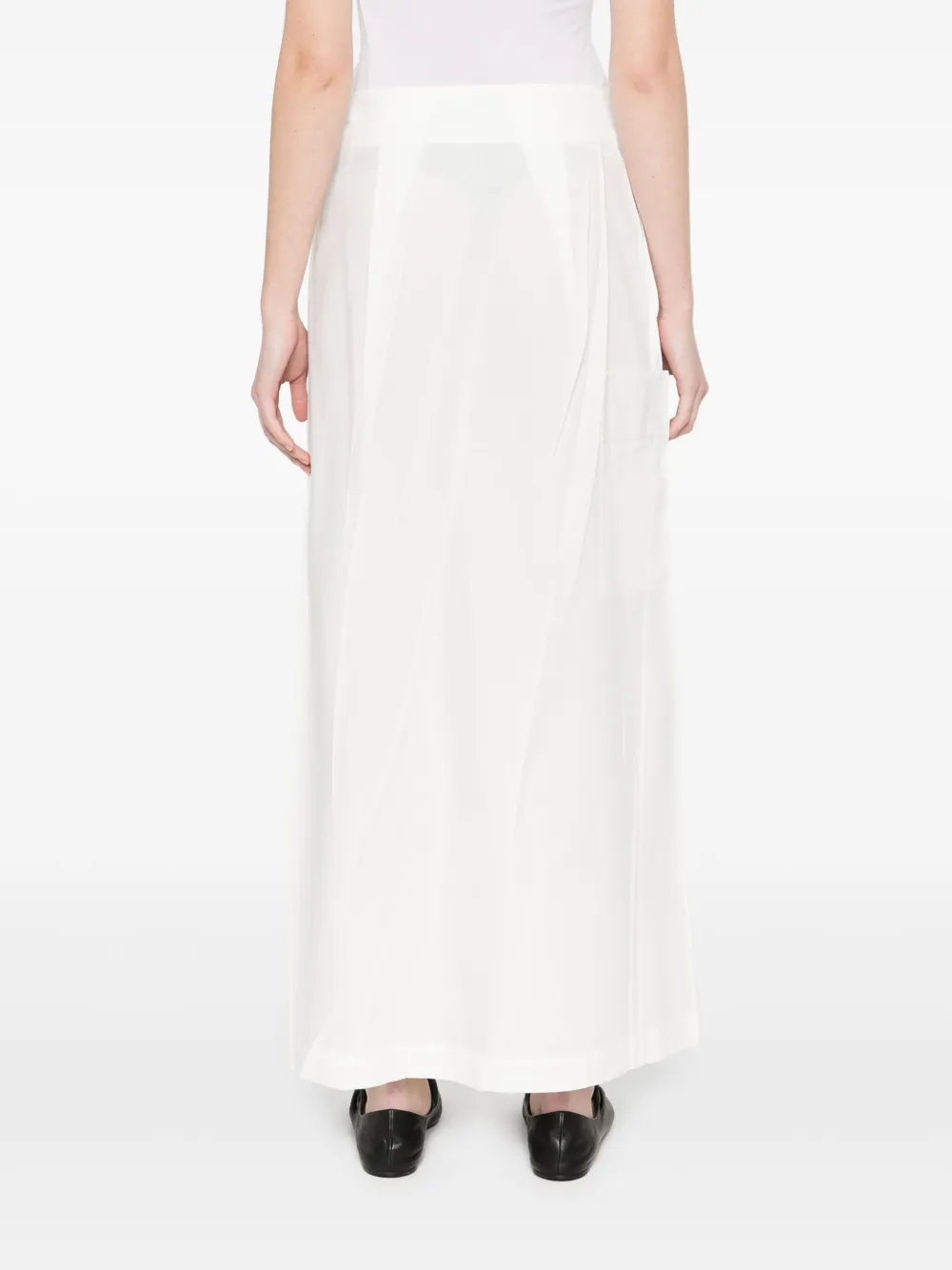 Issey Miyake Midi-rok Wit