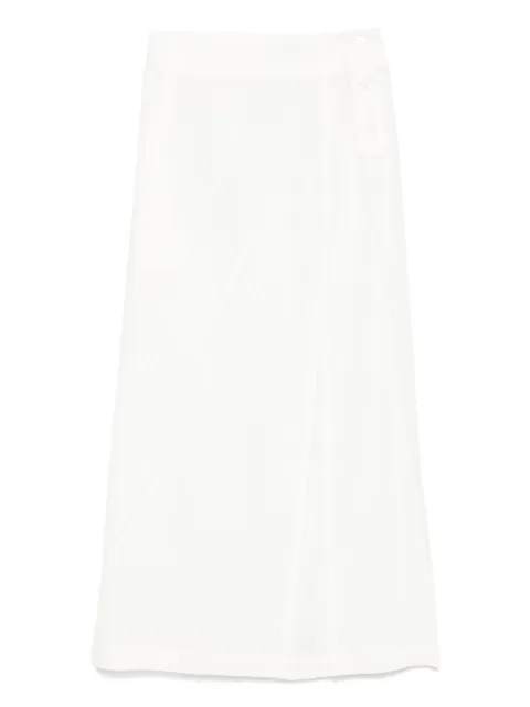 Issey Miyake Pressed Form midi skirt
