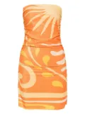 Cala de la Cruz Bianca mini dress - Orange