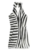 Cala de la Cruz Veneta mini dress - White