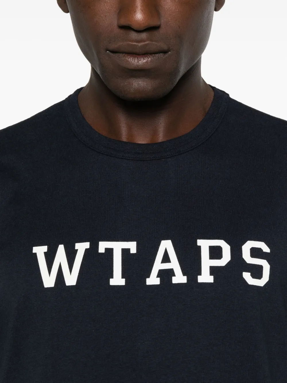 トップス WTAPS ACADEMY WEATHER SIGN ALL COLLEGE WTAPS Academy 01 Logo T-shirt | Blue | FARFETCH RO