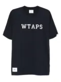 WTAPS Academy 01 logo T-shirt - Blue