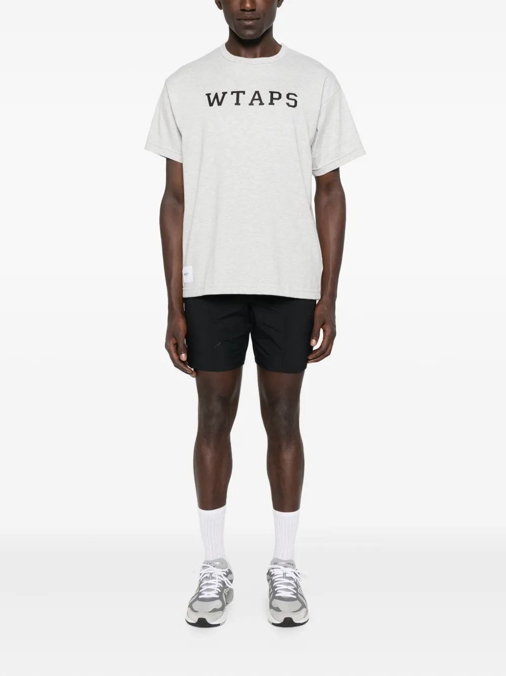 WTAPS T-shirt met logoprint - Grijs