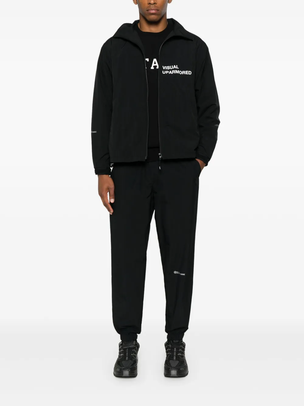 WTAPS Tussah Pertex track pants - Zwart