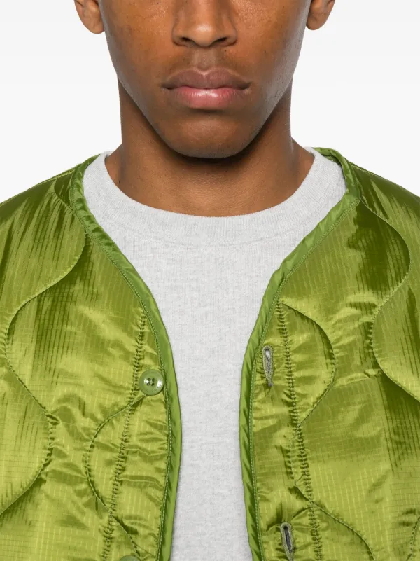 WTAPS Quilted Jacket | Green | FARFETCH EG