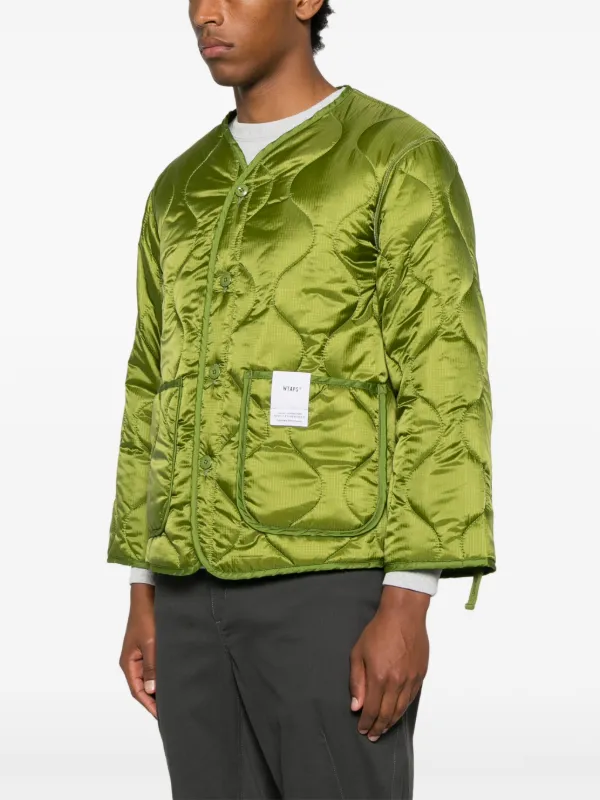 WTAPS Quilted Jacket | Green | FARFETCH EG