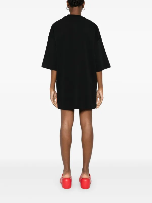 【関税&送料込】Moschino Teddy Bear Short Dress Moschino Teddy Bear Mini Dress | Black | FARFETCH IN