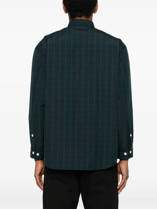 WTAPS チェック シャツ | グリーン | FARFETCH JP