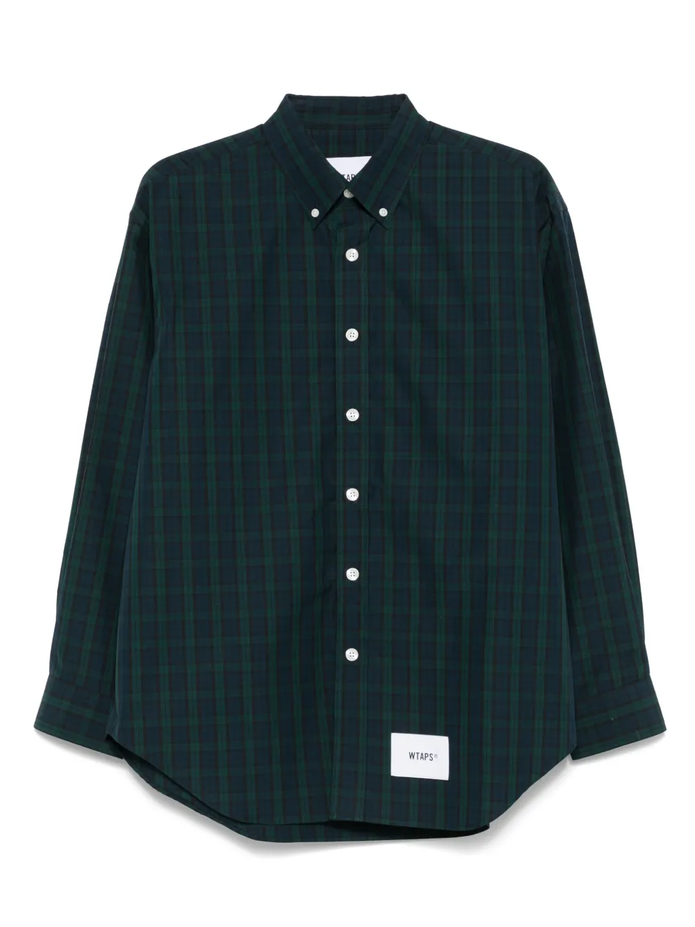WTAPS Camicia a quadri | verde | Image 1
