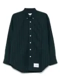WTAPS plaid-check shirt - Green