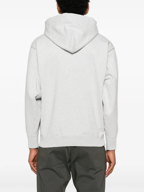 WTAPS Academy Logo Hoodie | Grey | FARFETCH