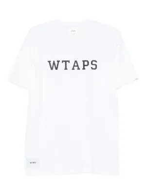 関送込! WTAPS WTVUA クラシックフィット Tシャツ ロゴ コットン WTAPS T-Shirts for Men - Shop Now on FARFETCH