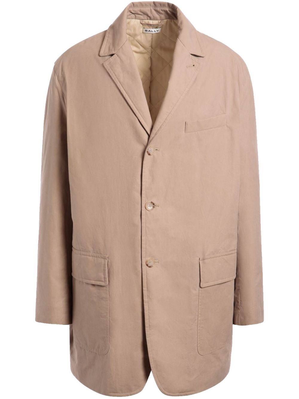 Bally cotton car coat - Neutrals