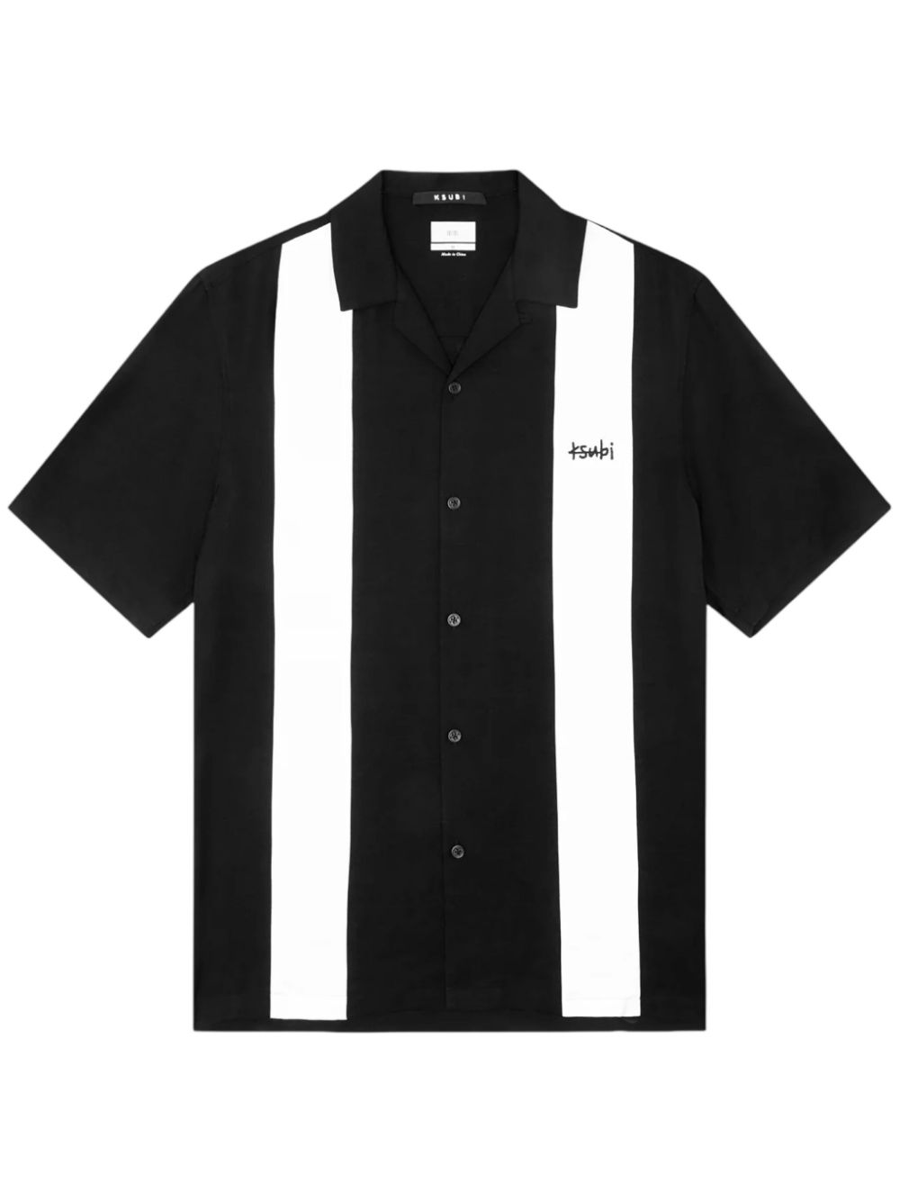 Ksubi Skull Alley Dwntwn shirt - Black