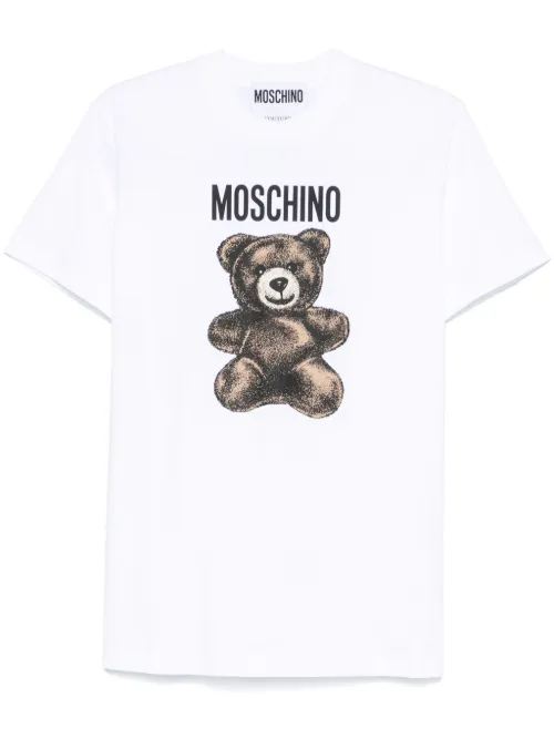 T-shirt à logo Teddy Bear - Moschino - Modalova