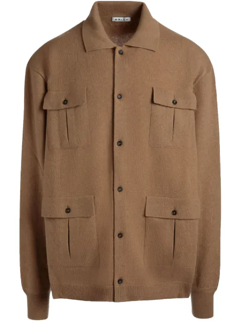 Bally knitted cashmere shirt
