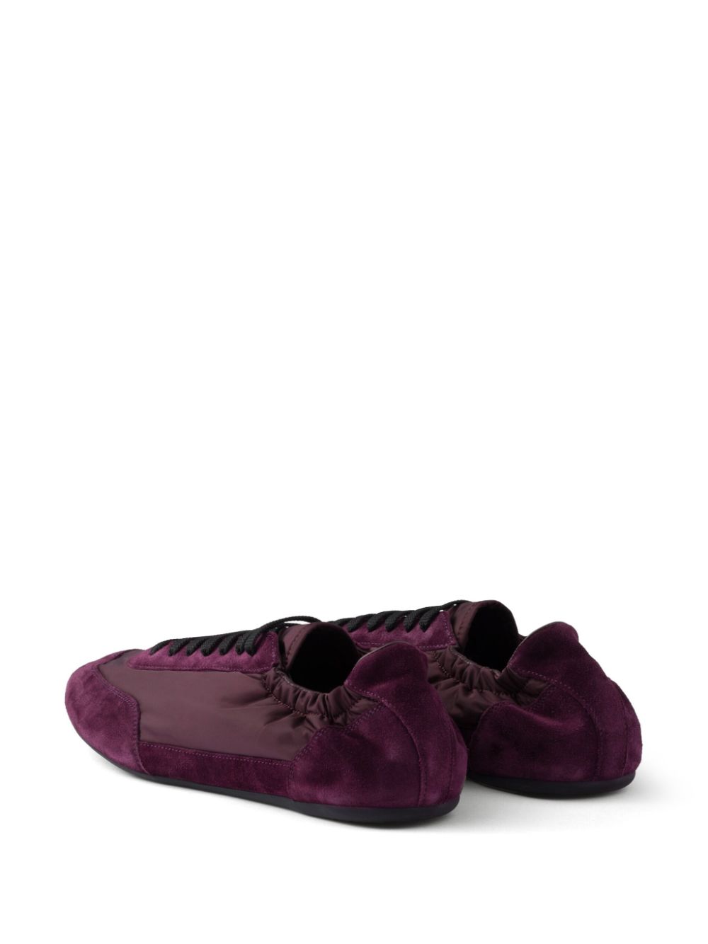 Prada panelled sneakers Purple