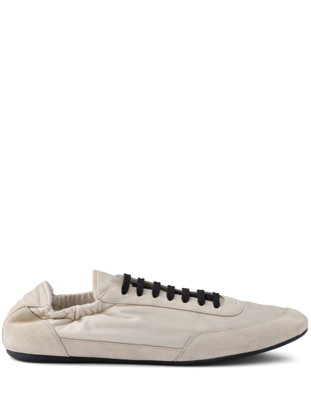 Prada panelled sneakers Neutrals