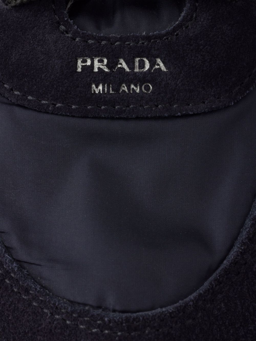 Prada panelled sneakers Blue