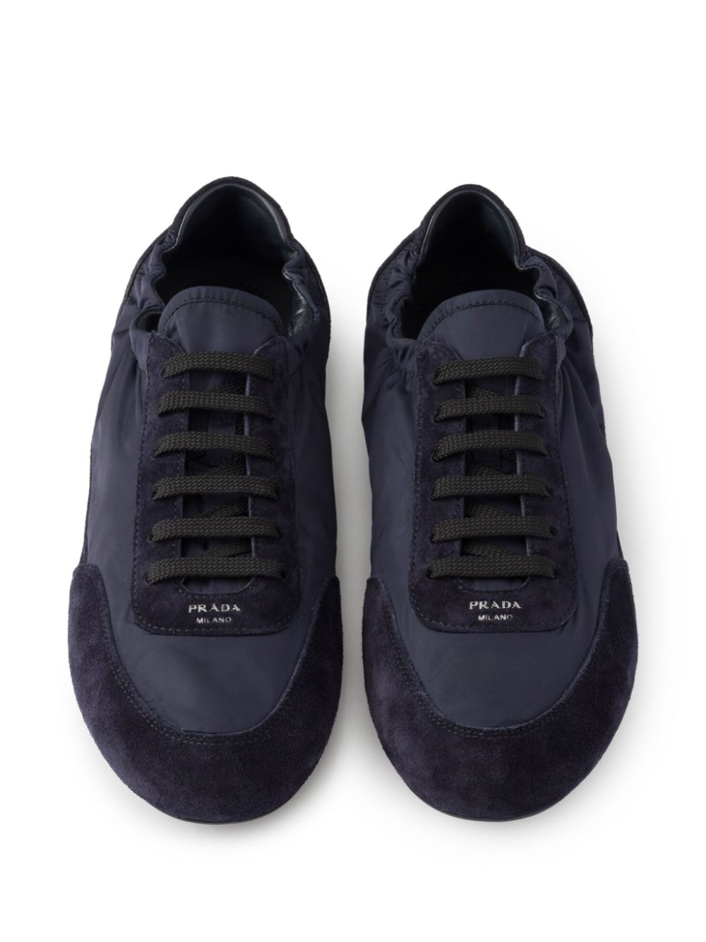 Prada panelled sneakers Blue