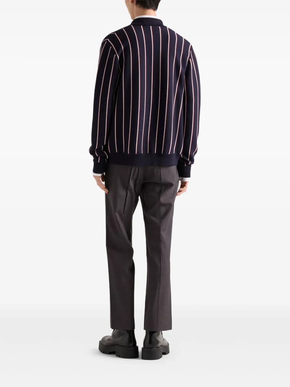 Prada Gestreept vest Blauw