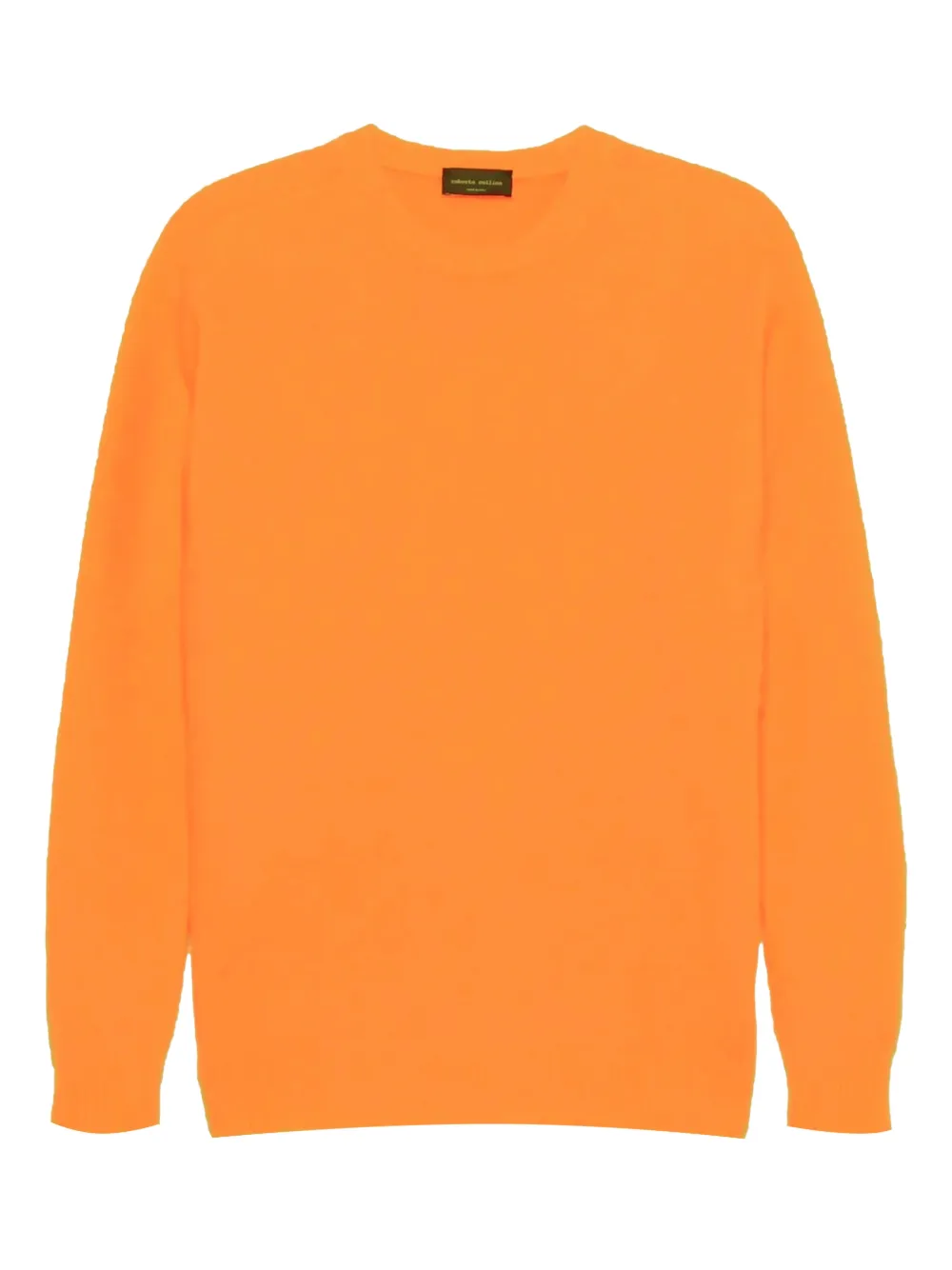 Roberto Collina round-neck sweater - Orange