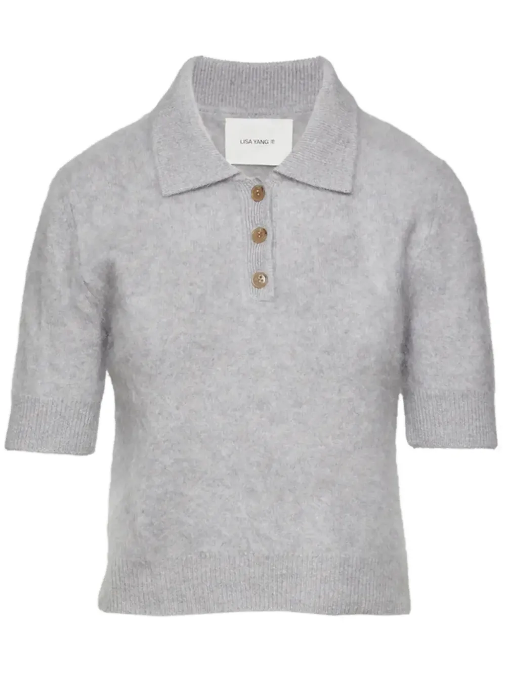 cashmere polo shirt