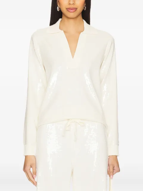 Retrofete Shaelynn sequin-embellished top