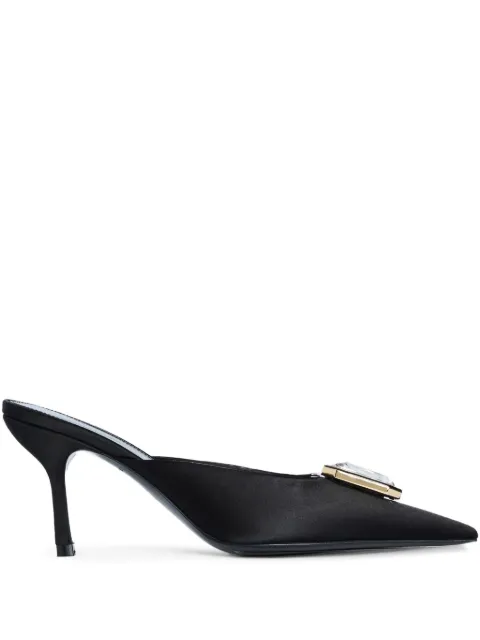Retrofete 75mm Francesca crystal-embellished mules