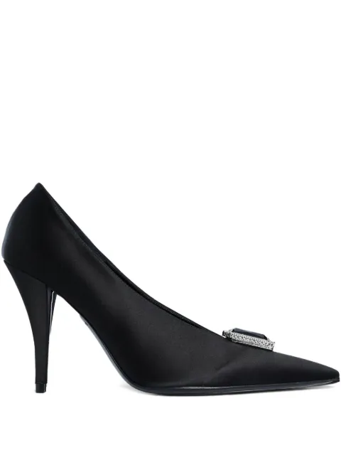 Retrofete 95mm Corinna jewel-embellished pumps