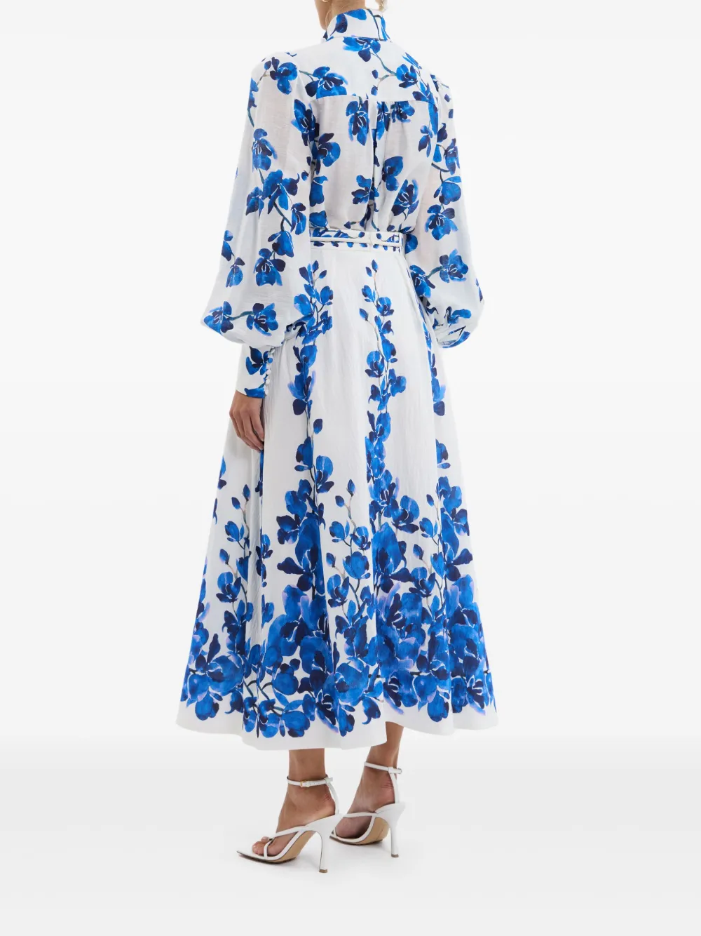 Rebecca Vallance Blouse met bloemenpatroon Wit