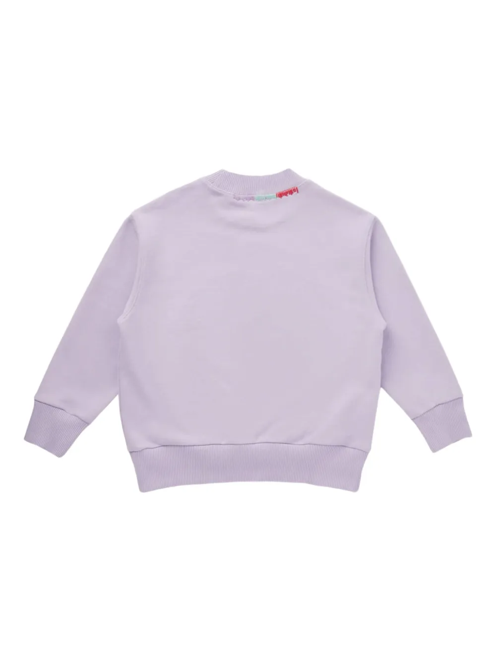 Palm Angels Kids Sweater met geborduurd logo Paars