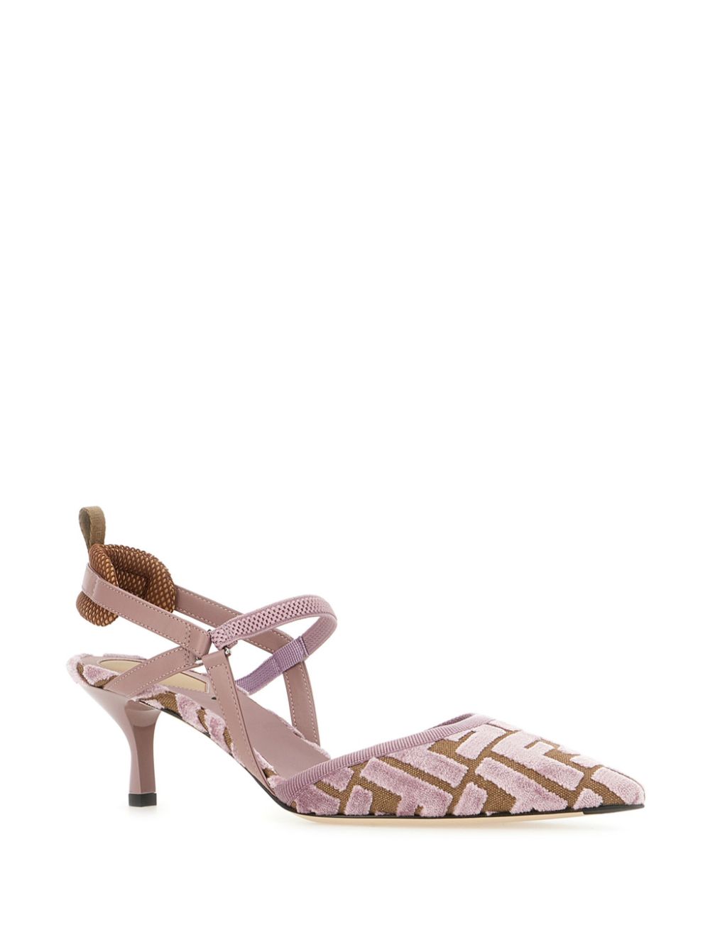 FENDI 55 mm Colibri Lite slingback pumps - Roze