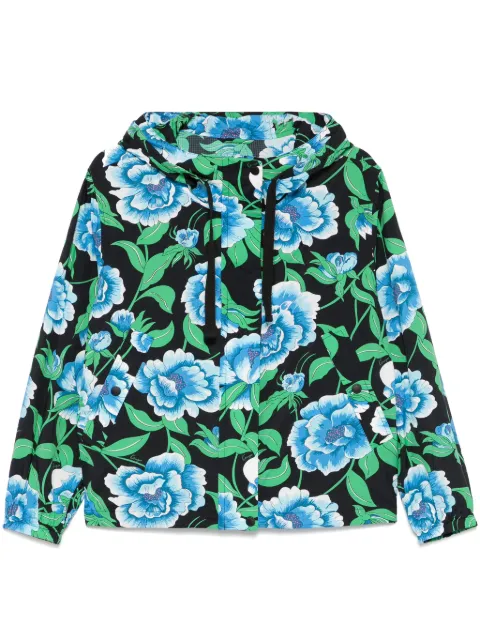 Kenzo chamarra rompevientos con estampado Kenzo Peonies