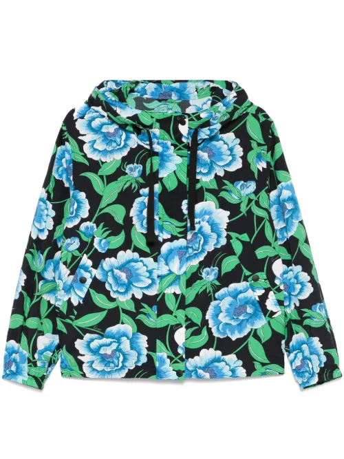 Coupe-vent à imprimé Peonies - Kenzo - Modalova