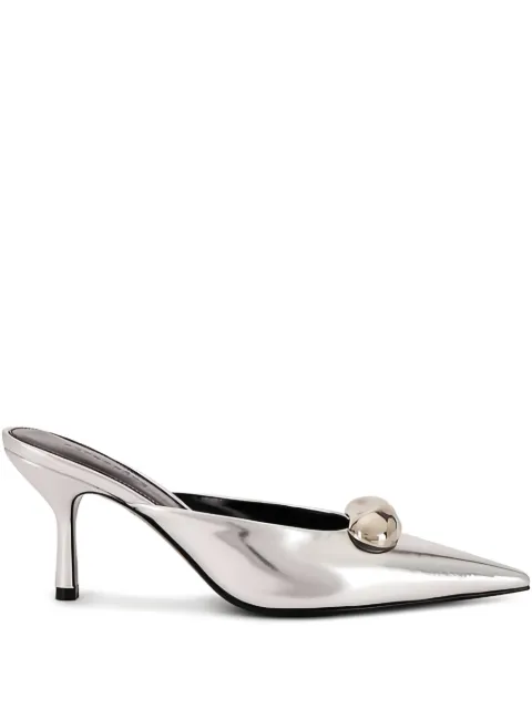 Retrofete 75mm Francesca pointed-toe mules
