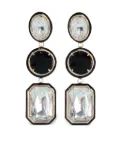 Retrofete Camille drop earrings - Black