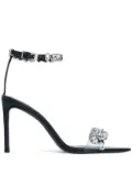 Retrofete 90mm Hanna sandals - Black