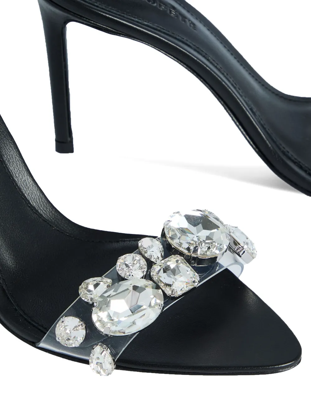 Retrofete 90mm Hanna sandals Black