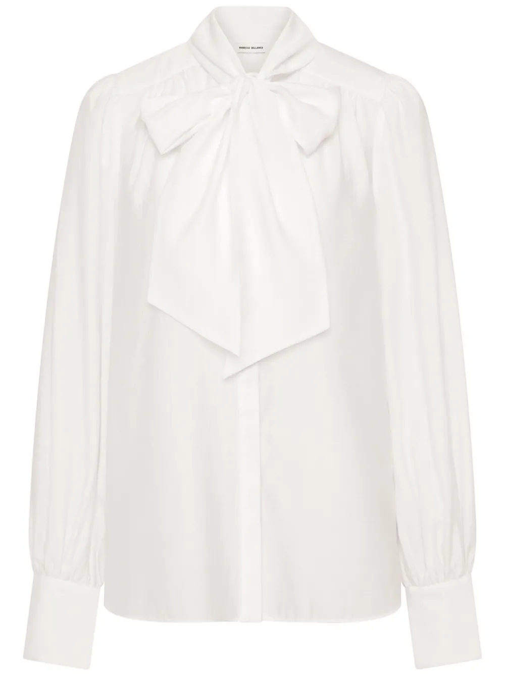 bow-collar shirt