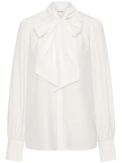 Rebecca Vallance bow-collar shirt