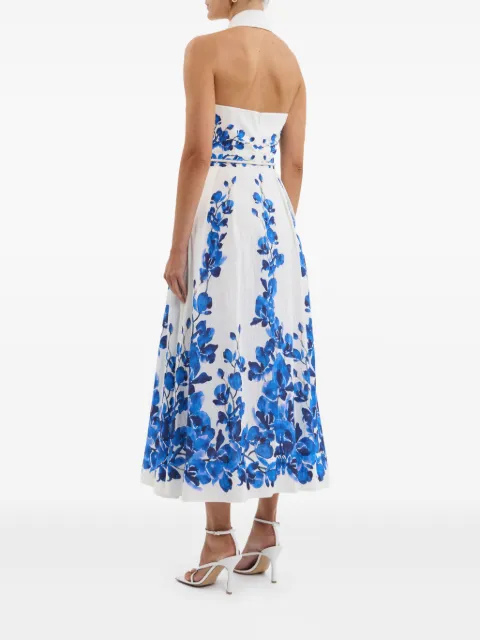 Rebecca Vallance floral-motif midi dress 25011907 - 3