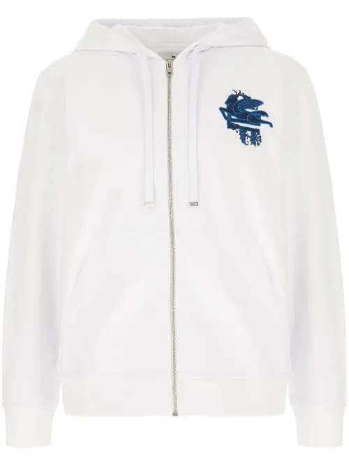 Hoodie à fermeture zippée - ETRO - Modalova