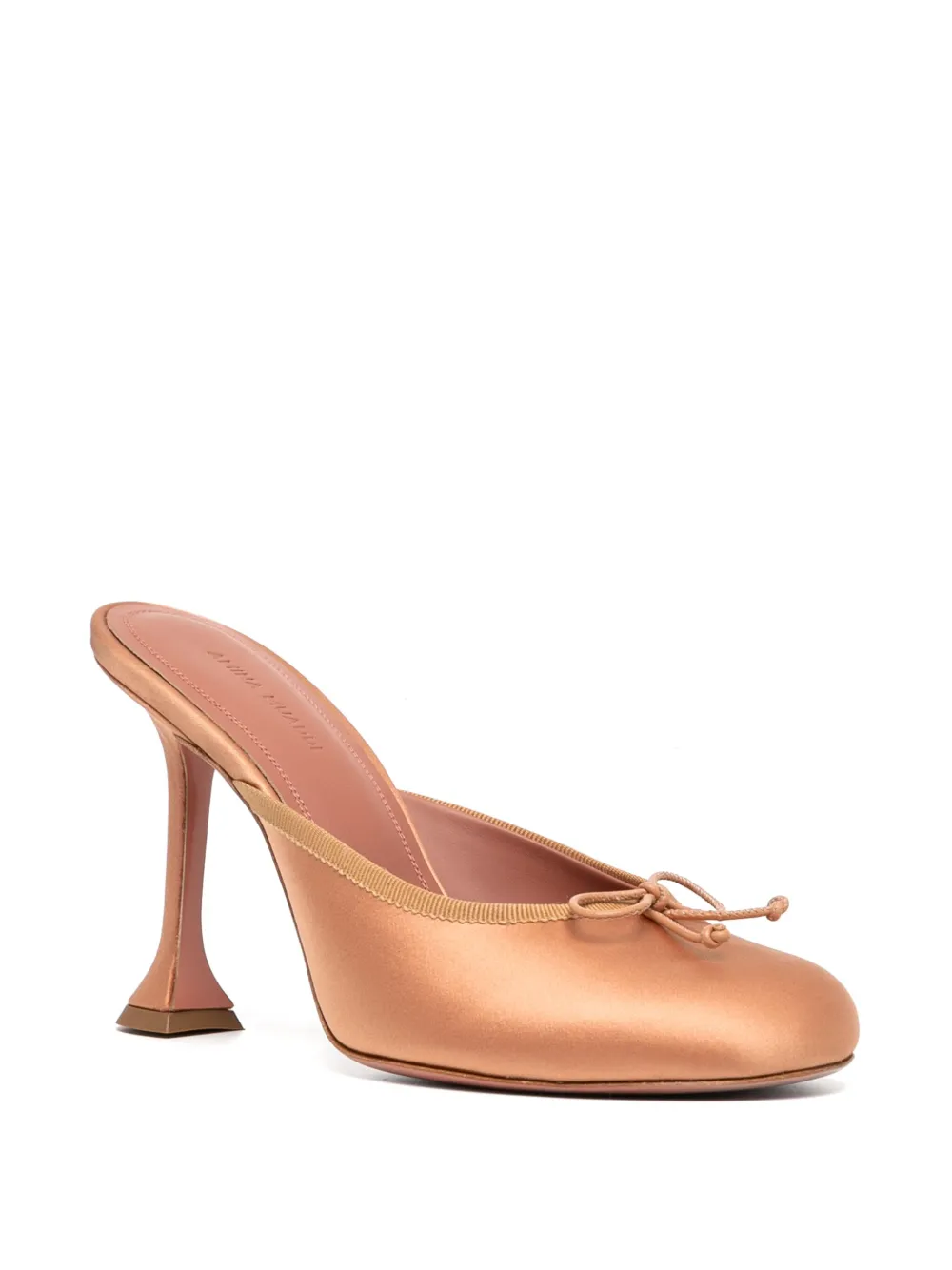 Amina Muaddi Lila Slipper muiltjes - Roze